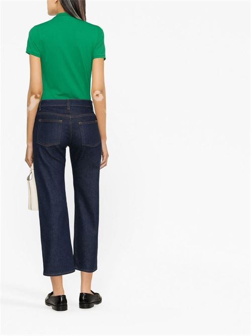 Polo donna manica corta verde POLO RALPH LAUREN | 211870245026